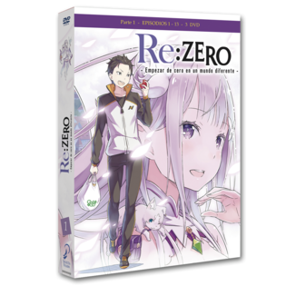Re:Zero Empezar de Cero en un Mundo Diferente Parte 1 Episodios 1 a 13 DVD