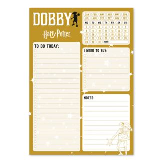 Dobby Weekly Planner Pad A5 Harry Potter
