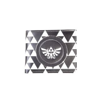 Hyrule Logo Black & White Wallet The Legend Of Zelda