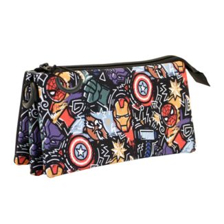 The Avengers Pencil Case Triple Marvel Comics