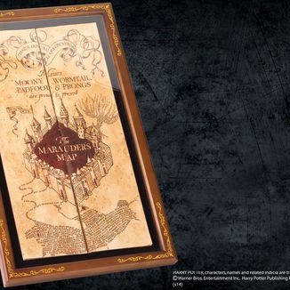 Expositor para replica Mapa Del Merodeador Harry Potter
