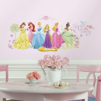 Decorative Stickers Disney Princesses Glow 
