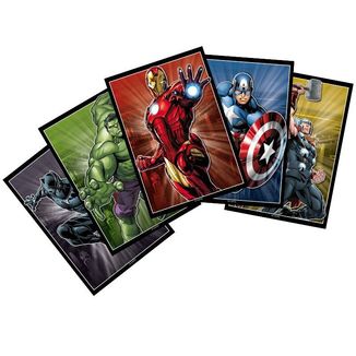 Postales Set Superheroes Marvel Comics