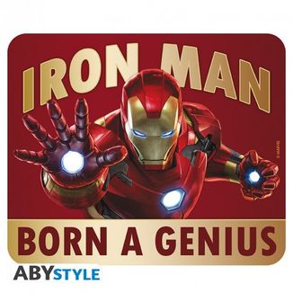 Alfombrilla Born to be a Genius Iron Man 