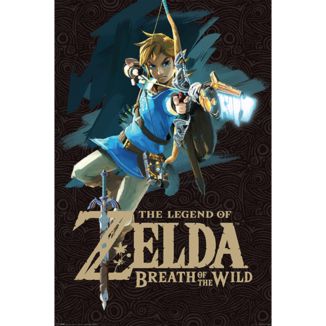 Poster The Legend of Zelda Breath of the Wild 61 x 91.5 cms