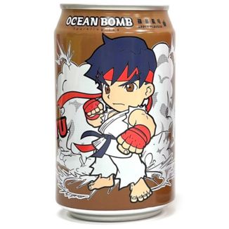 Refresco Street Fighter Ocean Bomb Ryu Sabor Manzana