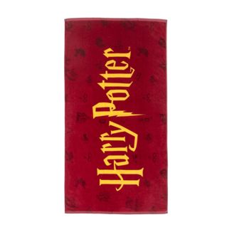 Toalla Roja Harry Potter Logo 140 x 70 cms