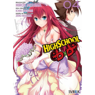 Highschool DxD #04 Manga Oficial Ivrea