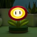 Lampara 3D Flor de Fuego Icon Light Super Mario Nintendo