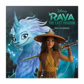 2022 Calendar Raya and the Last Dragon Disney