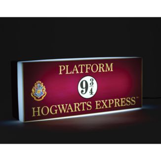 Platform 9 3/4 Hogwarts Express Placard Lamp Harry Potter
