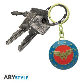 Shield Wonder Woman 3D Keychain DC Comics