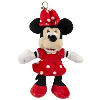 Minnie Mouse Plush Keychain Disney 