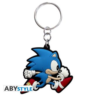 Sonic Run Keychain Sonic The Hedgehog