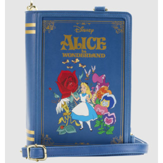 Alice in Wonderland Convertible Shoulder Bag Backpack Disney Loungefly 