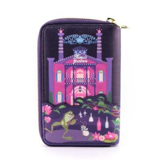 Tiana & the Toad Palace Purse Card Holder Disney Loungefly