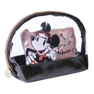 Minnie Mouse Double Travel Toiletry Bag Disney