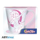 Sailor Moon Mug White & Pink