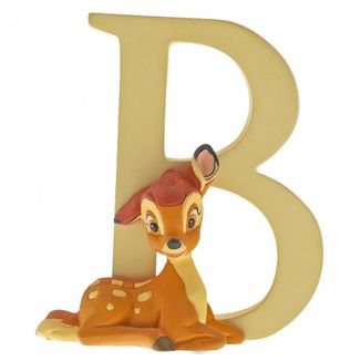 Letter B Bambi Figure Bambi Disney Enchanting Collection