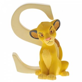 Letter S Simba Figure The Lion King Disney Enchanting Collection