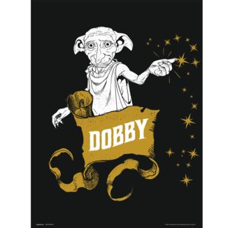 Lámina Dobby Harry Potter 30 x 40 cms