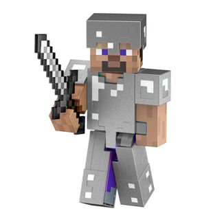 Steve Diamond Level Articulated Figure Minecraft