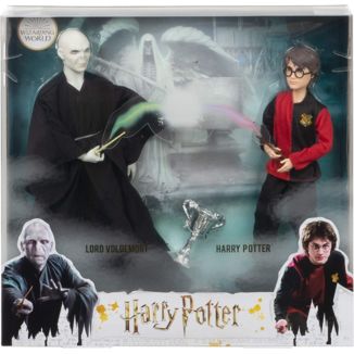 Set of Figures Harry Potter and Lord Voldemort Mattel