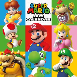 Calendario 2022 Super Mario Nintendo 