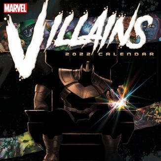 Villains 2022 Calendar Marvel Comics 