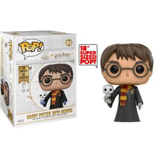 Harry Potter with Hedwig Funko Harry Potter Super Sized Mega POP 01