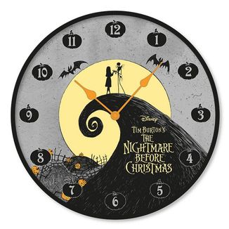 Jack Skellington & Sally Wall Clock Nightmare Before Christmas Tim Burton