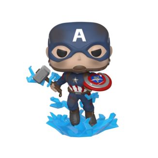 Captain America & Mjolnir Marvel Comics Funko POP 573