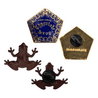 Harry Potter Chocolate Frog Pin Set