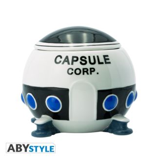 Taza 3D Capsule Corp Spaceship Dragon Ball Z