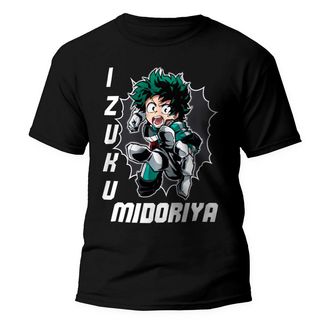 Camiseta Infantil Izuku Midoriya My Hero Academia