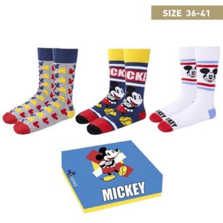 Mickey Mouse Socks Pack Disney Size 36-41