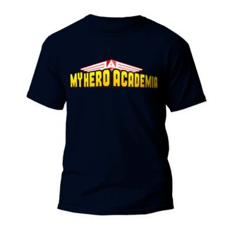 Logo Blue T Shirt My Hero Academia 
