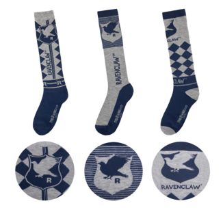 Calcetines Ravenclaw Harry Potter Pack 3