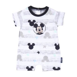 Mickey Mouse Face Baby Romper Disney
