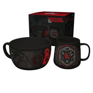 Logo Mug & Bowl Set Dungeons & Dragons 
