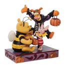 Figura Winnie The Pooh Tigger y Piglet Halloween Winnie The Pooh Disney Traditions Jim Shore