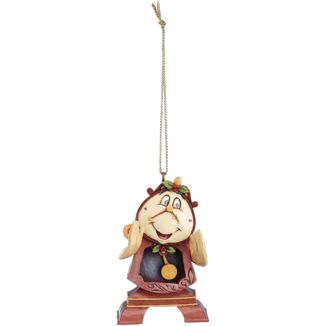 Christmas Ornament Figure Ding Dong Beauty and the Beast Disney Traditions Jim Shore