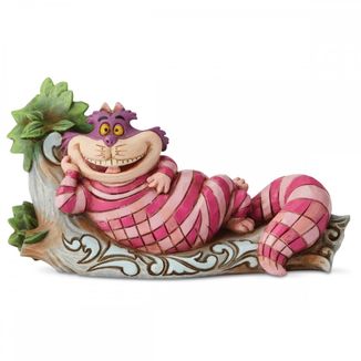 Cheshire Cat Lying Figurine Alice In Wonderland Disney Traditions Jim Shore