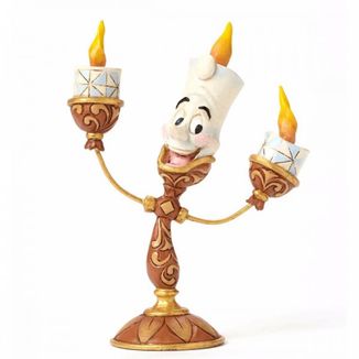 Figura Lumiere Ooh La La La Bella y La Bestia Jim Shore Disney Traditions