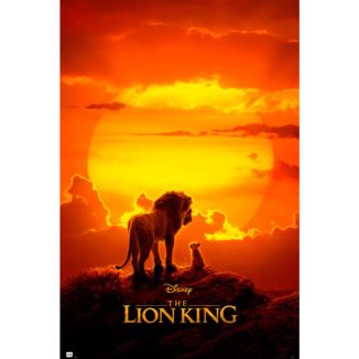 Simba and Mufasa Poster Lion King Live Action 91,5 x 61 cms