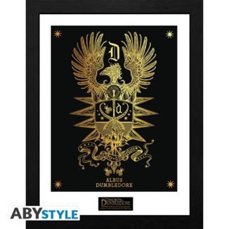 Poster Enmarcado Emblema Albus Dumbledore Harry Potter 30,5 x 40,5 cms