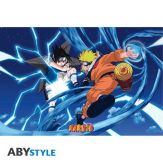 Poster Naruto Y Sasuke Naruto 91,5 x 61 cms