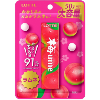 Lotte Plum flavor gummies 50g