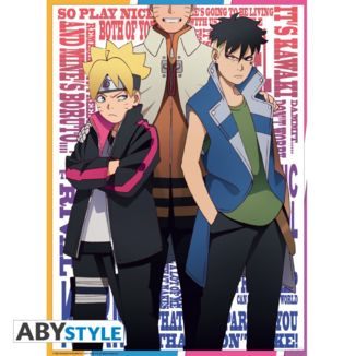 Poster Boruto Y Kawaki Boruto Naruto Next Generations 52 x 38 cms