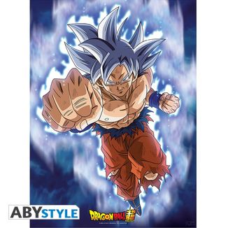 Dragon Ball Super Poster Goku Ultra Instinct 52 x 38 cms